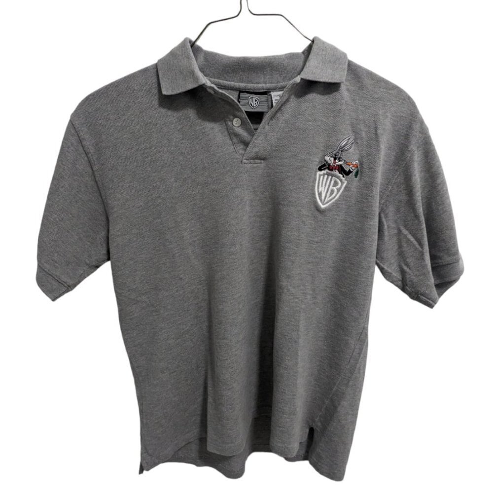 Vintage Warner Brothers Bugs Bunny Polo Mens M